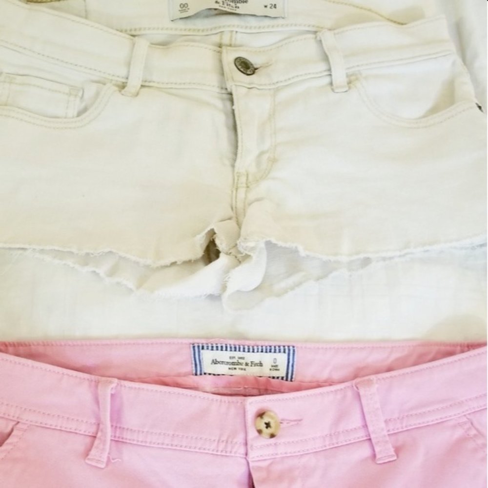 2 pairs Abercrombie & Fitch shorts